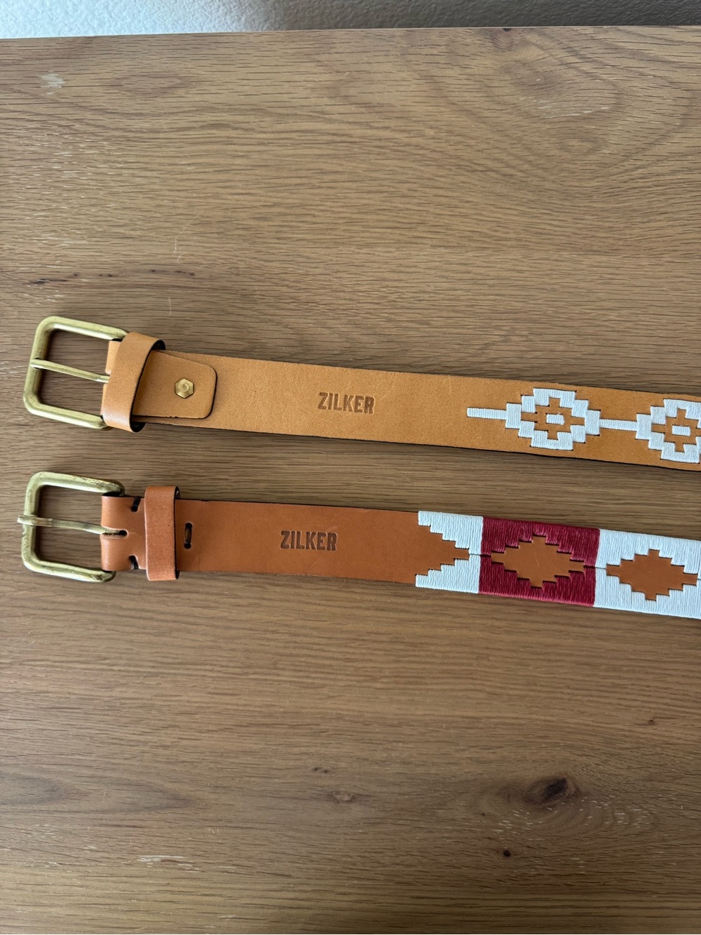 ZILKER BELTS - RAMBLER + BIG BEND SIZE 40